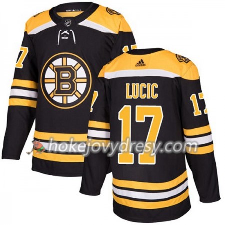 Pánské Hokejový Dres Boston Bruins Milan Lucic 17 Adidas 2017-2018 Černá Authentic